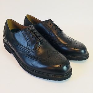 Rockport Wingtip Oxford Black Leather Upper 7 1/2M